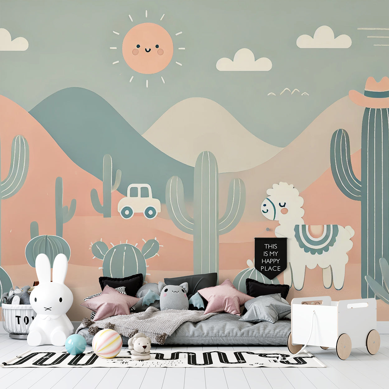 Desert Adventure with Llama