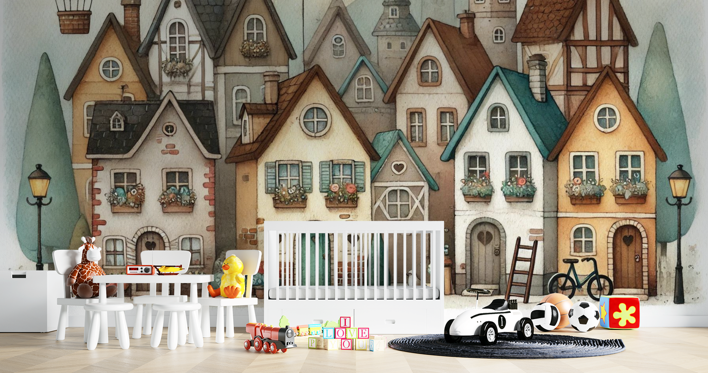 Whimsical Village Charm