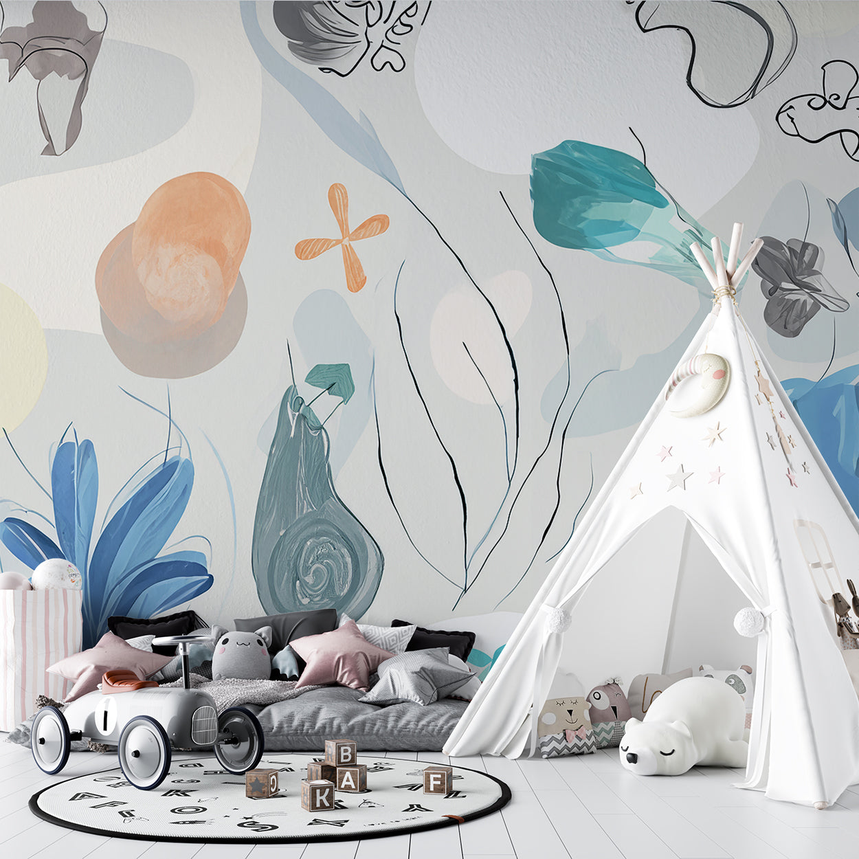 Abstract Nature's Flow