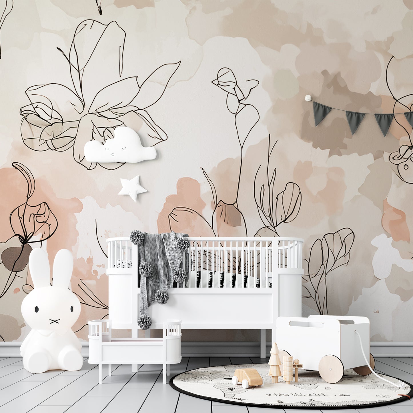 Delicate Floral Sketches