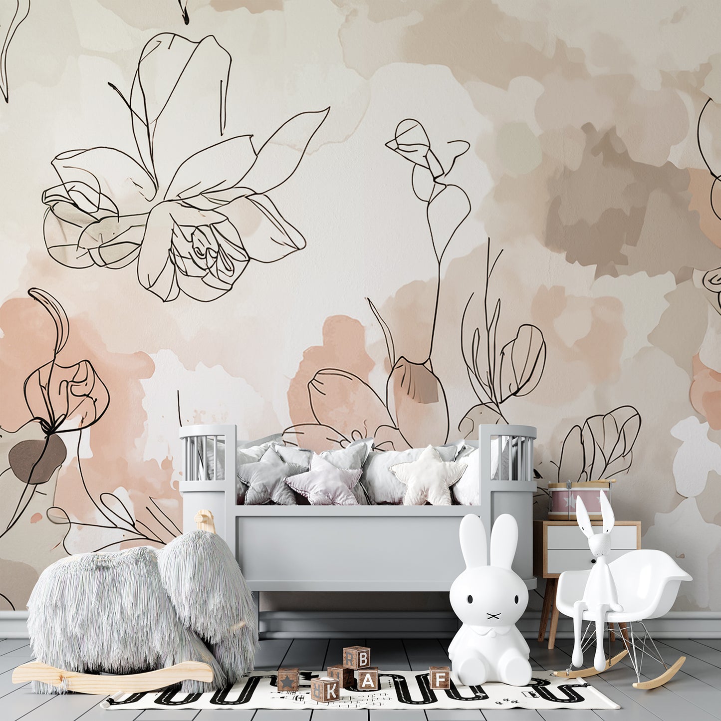 Delicate Floral Sketches