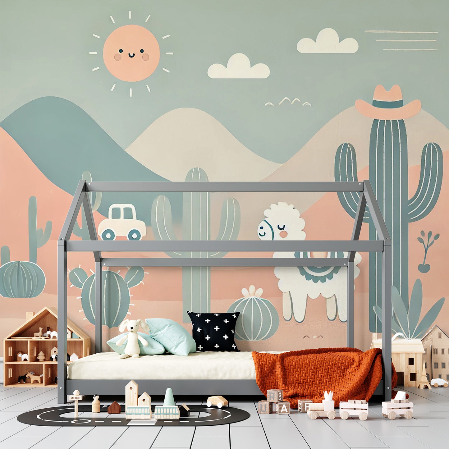 Desert Adventure with Llama