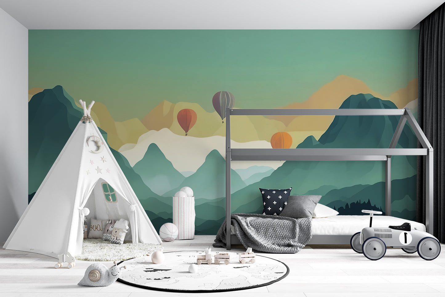 Floating Through the Peaks