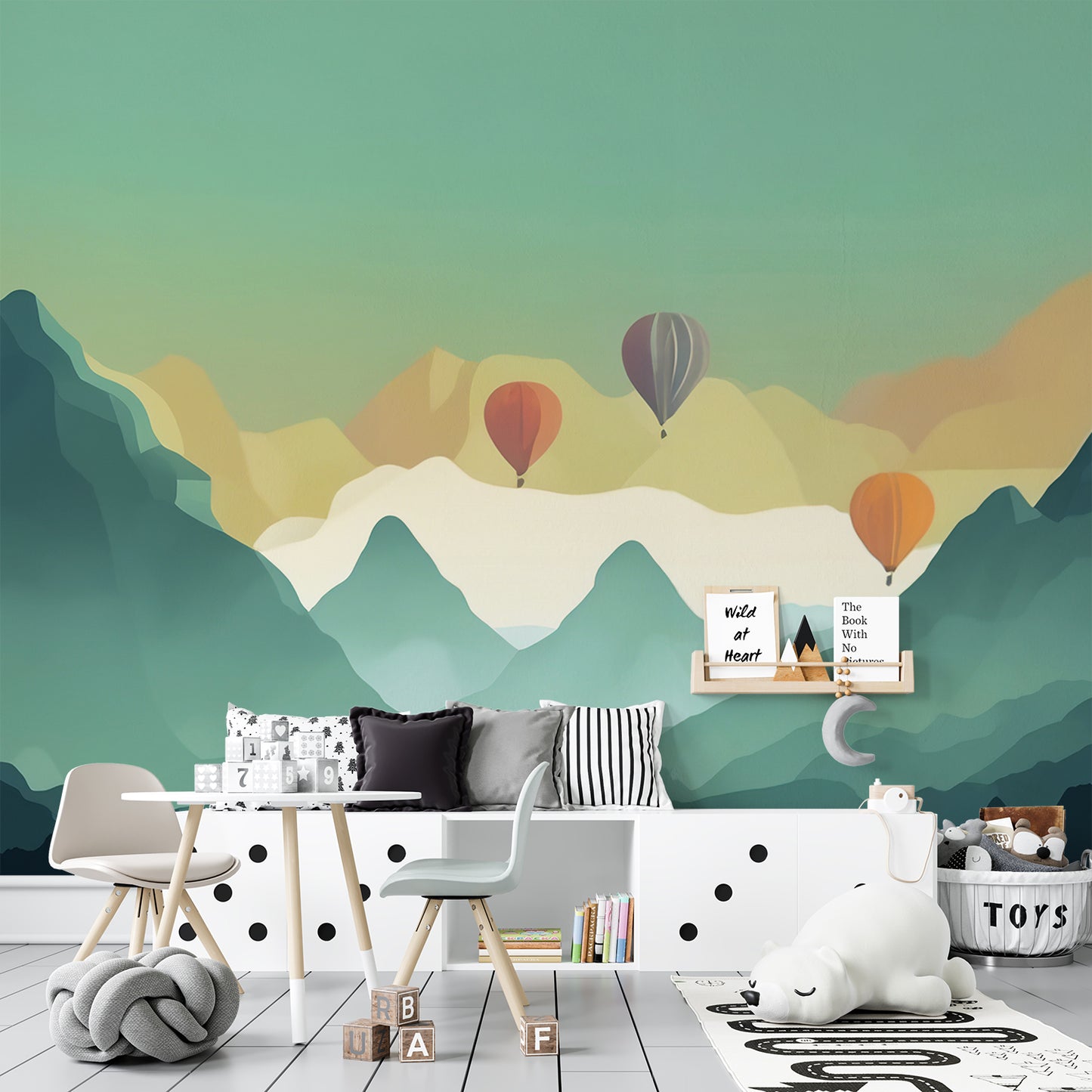 Floating Through the Peaks