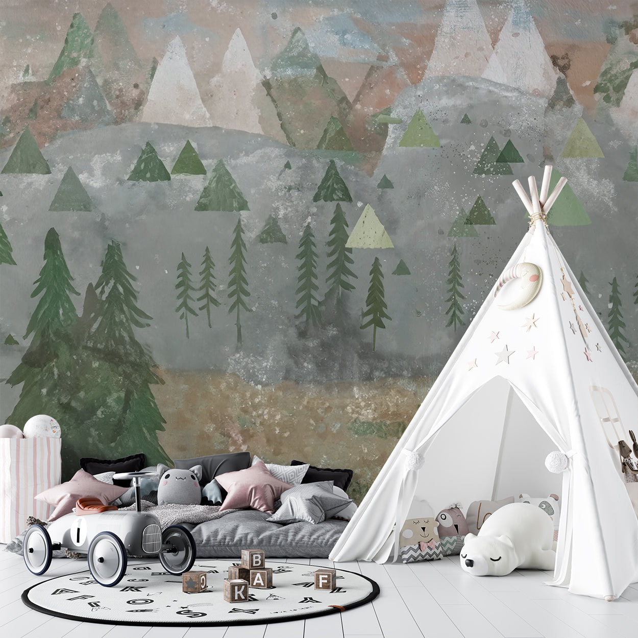 Mystic Mountain Layers