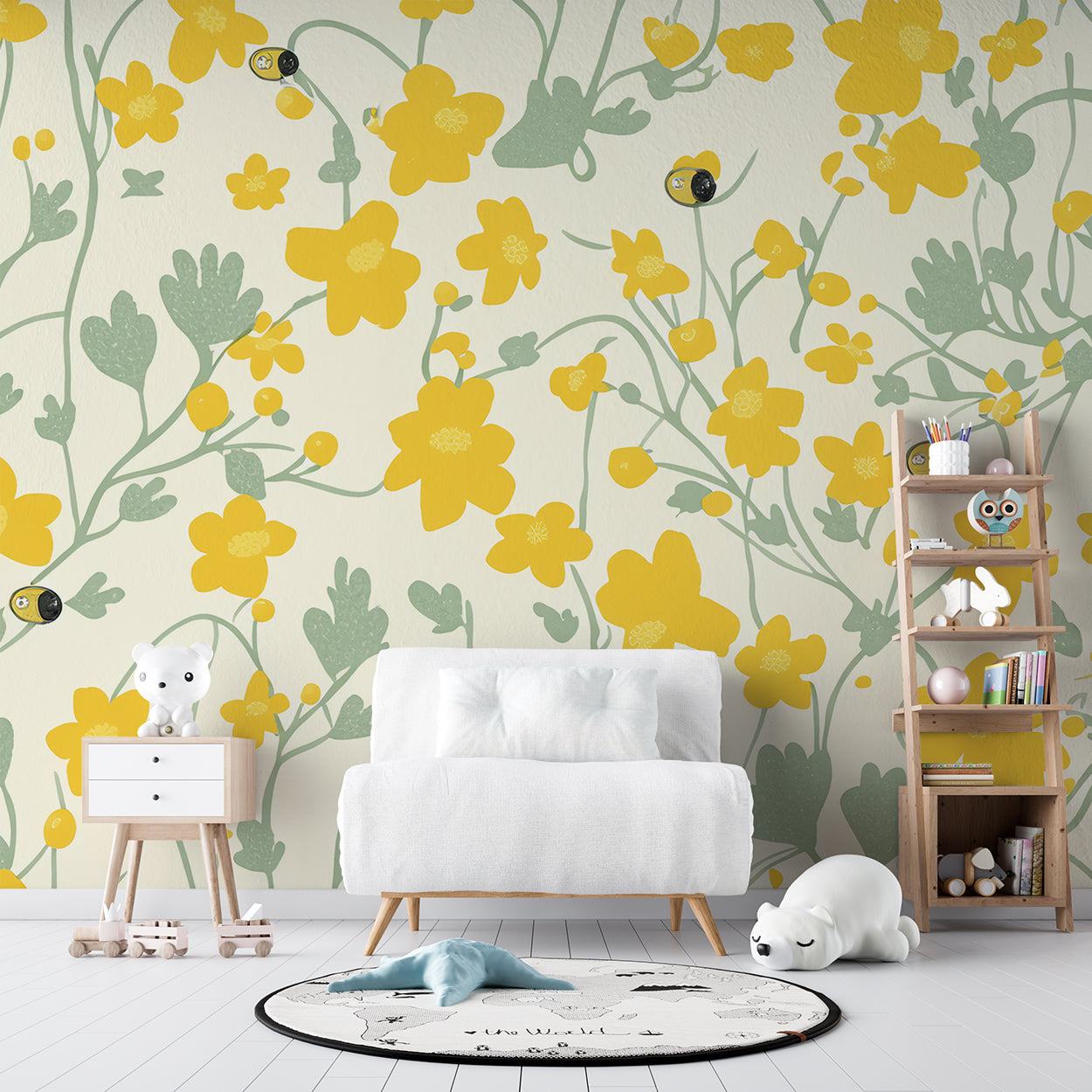 Sunny Blooms and Busy Bees