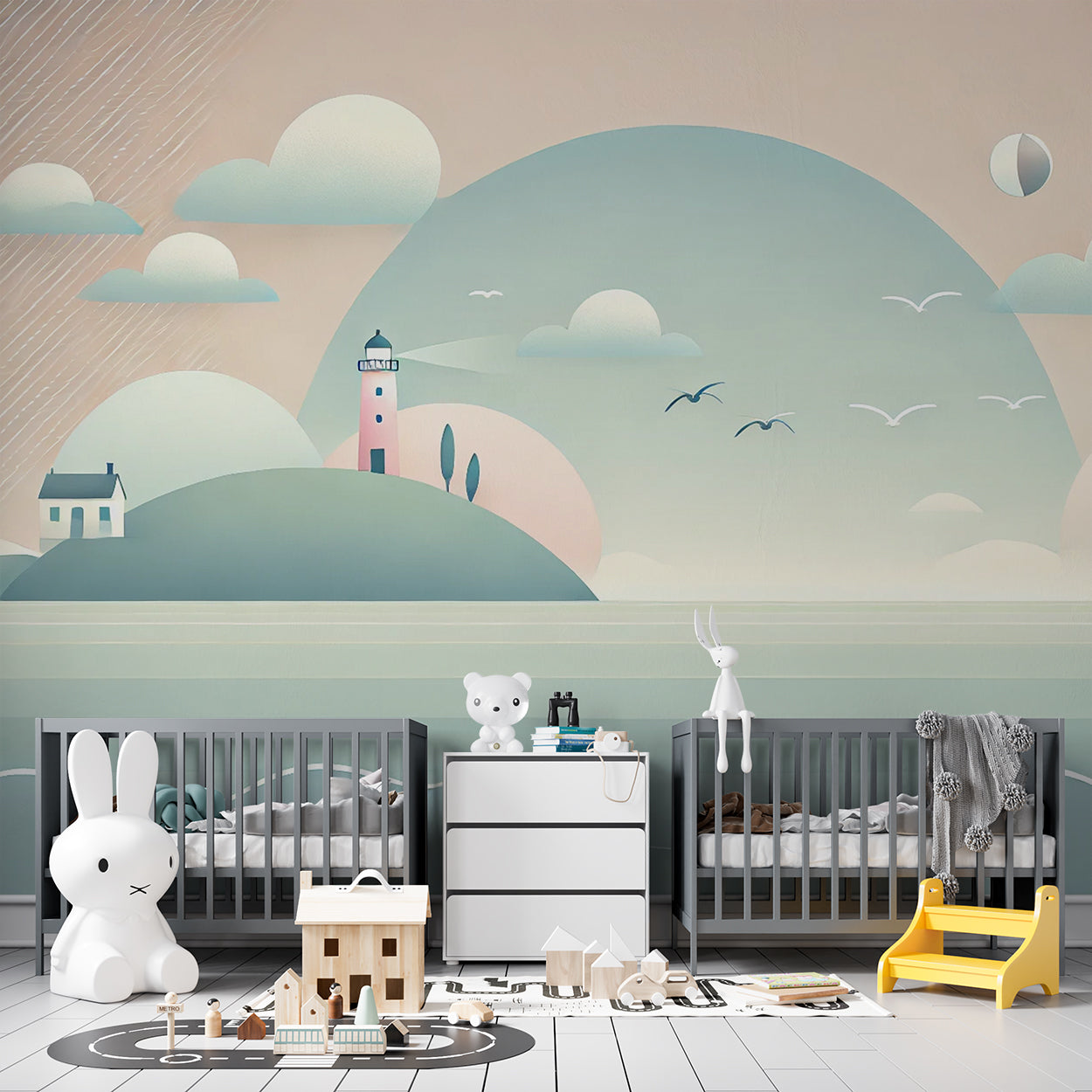 Tranquil Coastal Horizon