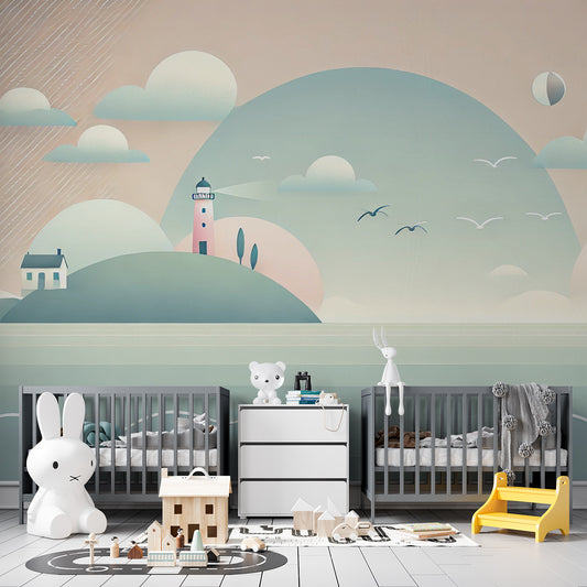 Tranquil Coastal Horizon