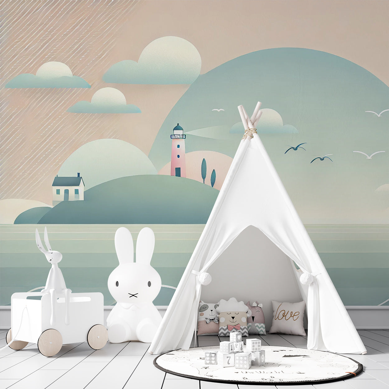 Tranquil Coastal Horizon