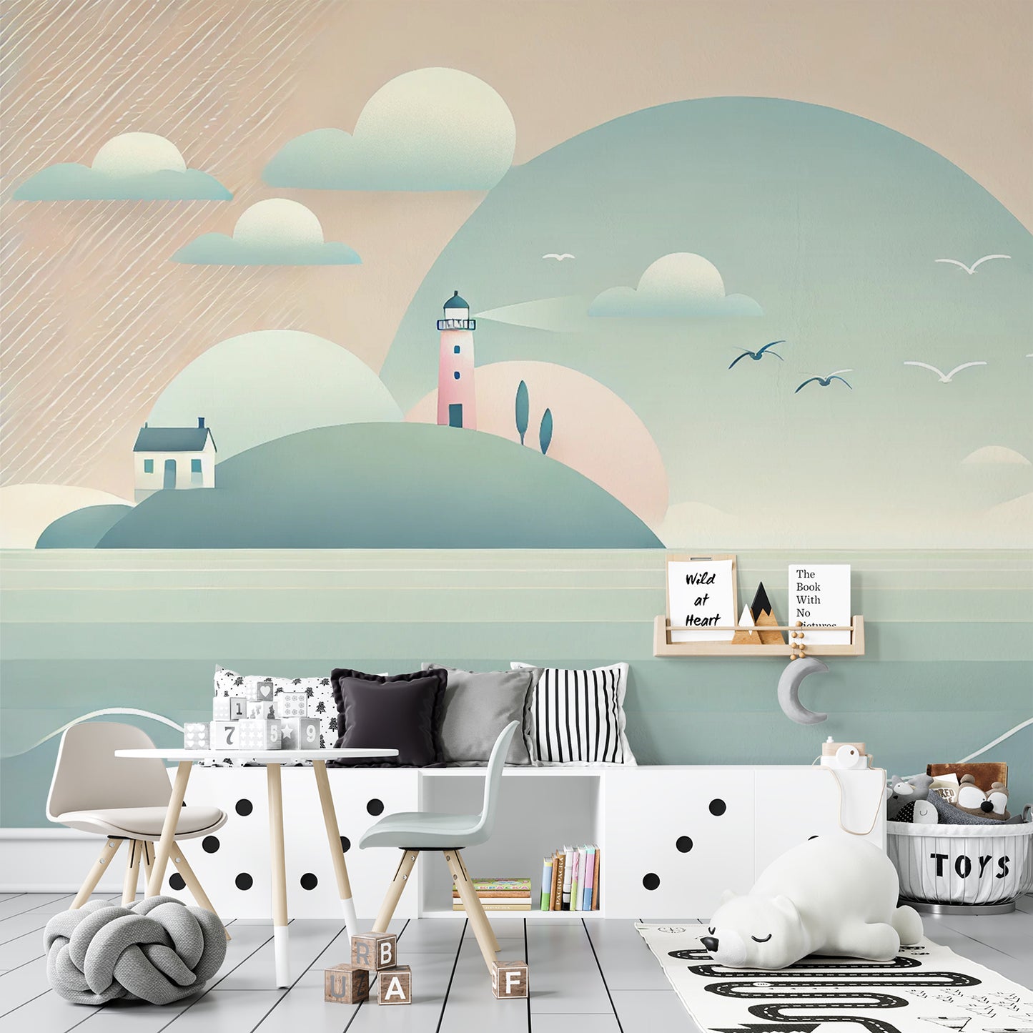 Tranquil Coastal Horizon