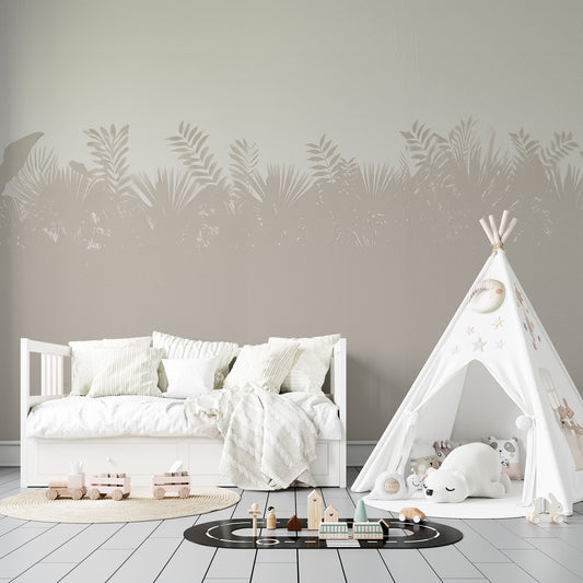 Tropical Silhouettes at Dusk