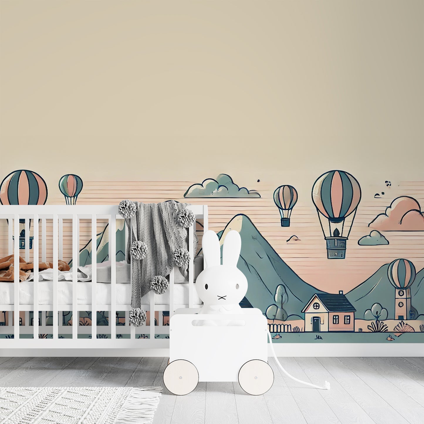 Whimsical Balloon Journey