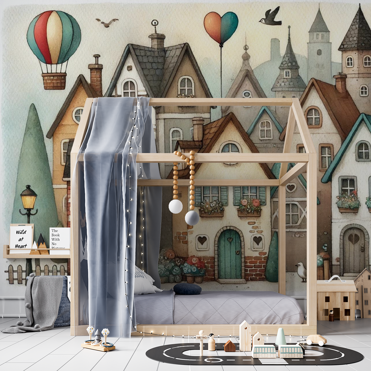 Whimsical Village Charm