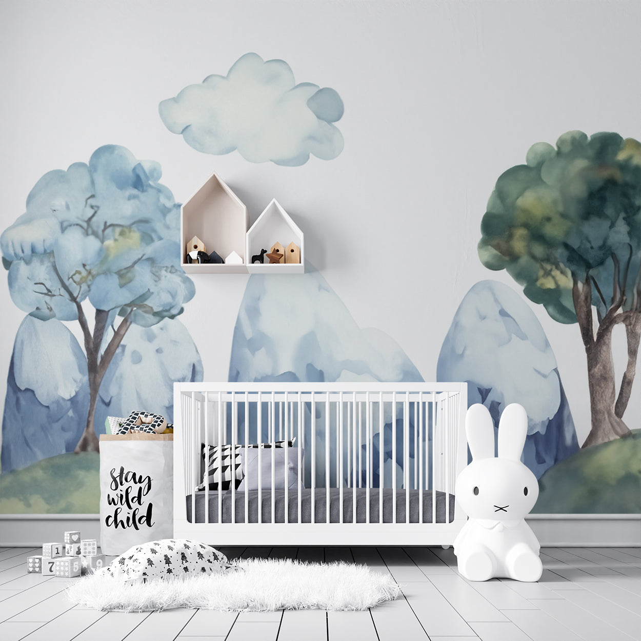 Whimsical Winter Hills