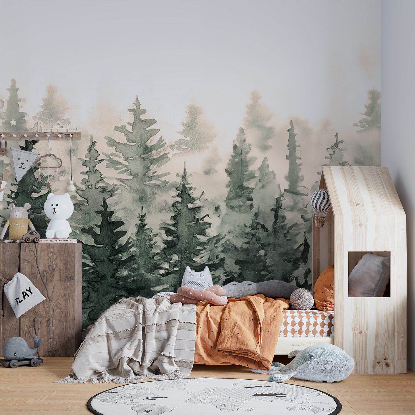 Whispers of the Misty Forest